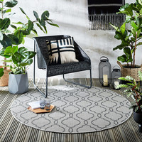 Rond buitenkleed - Floreno Milan Grijs/Antraciet