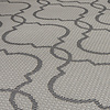 Rond buitenkleed - Floreno Milan Grijs/Antraciet