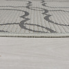 Rond buitenkleed - Floreno Milan Grijs/Antraciet