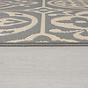 Retro buitenkleed - Floreno Ostia Grijs