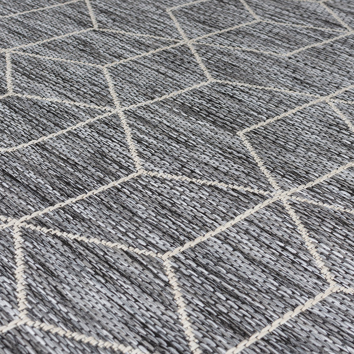 Modern buitenkleed - Liparo Napoli Zwart - 2