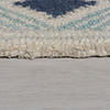 Modern vloerkleed - Nappo Marco Blauw