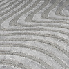 Grafisch vloerkleed - Patno Channel Zilver