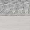 Grafisch vloerkleed - Patno Channel Zilver