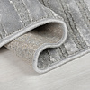 Grafisch vloerkleed - Patno Channel Zilver