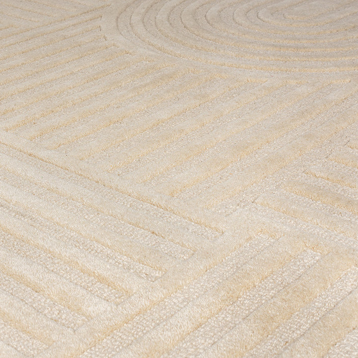 Modern vloerkleed - Solacio Zen Beige - 2
