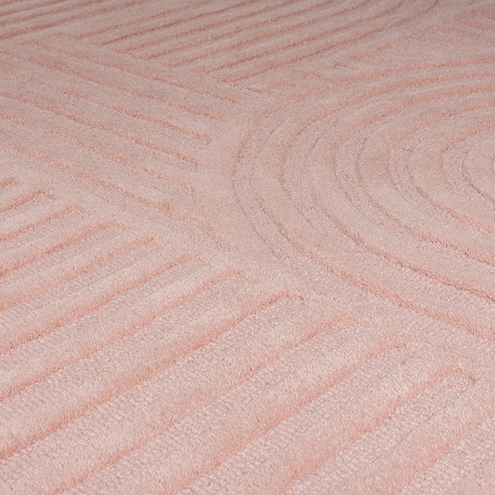 Modern vloerkleed - Solacio Zen Roze - 2