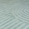 Modern vloerkleed - Solacio Zen Blauw/Groen
