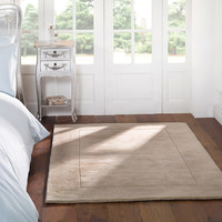 Effen vloerkleed - Tuscano Siena Beige