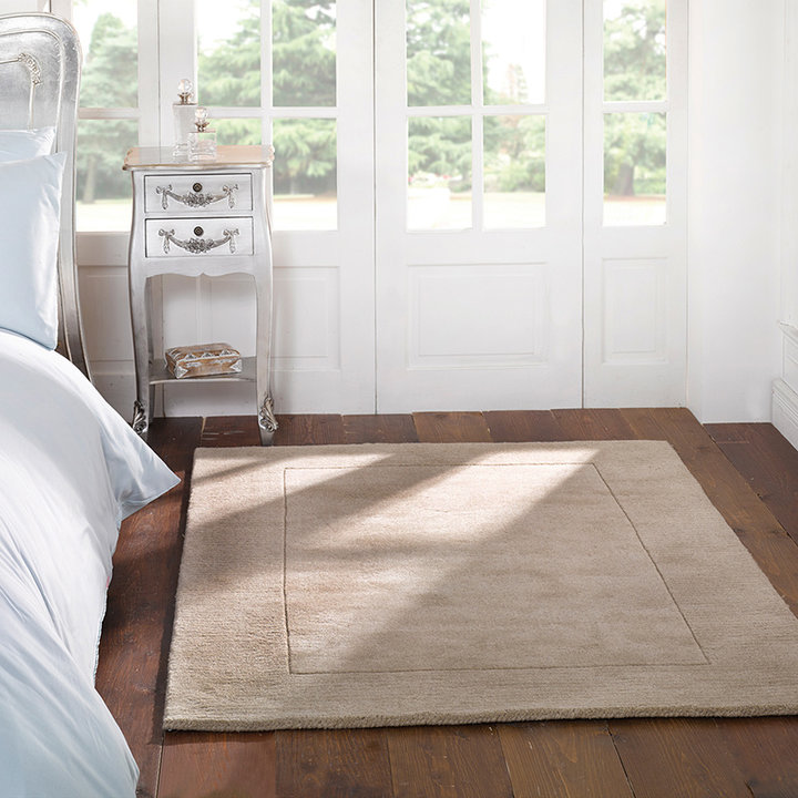 Effen vloerkleed - Tuscano Siena Beige