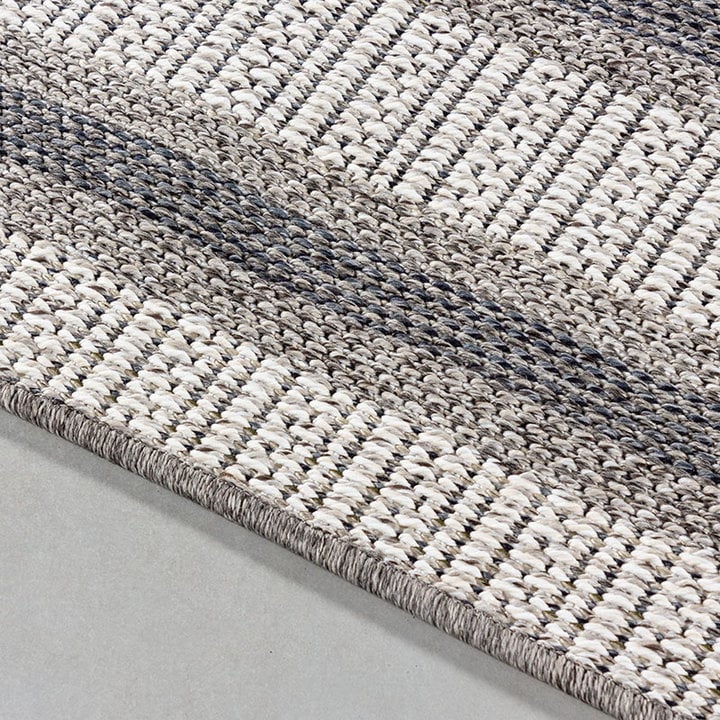Jute buitenkleed - Aruba Double-Edge Creme - 3