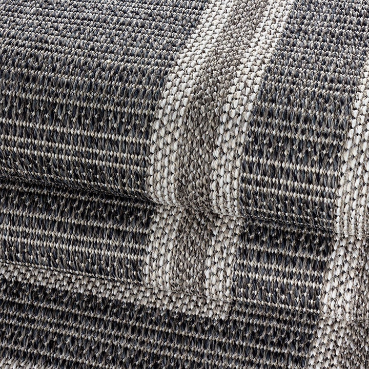 Jute balkonkleed - Aruba Double-Edge Grijs - 5