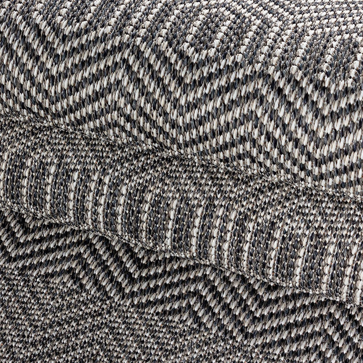Jute buitenkleed - Aruba Melange Grijs - 5