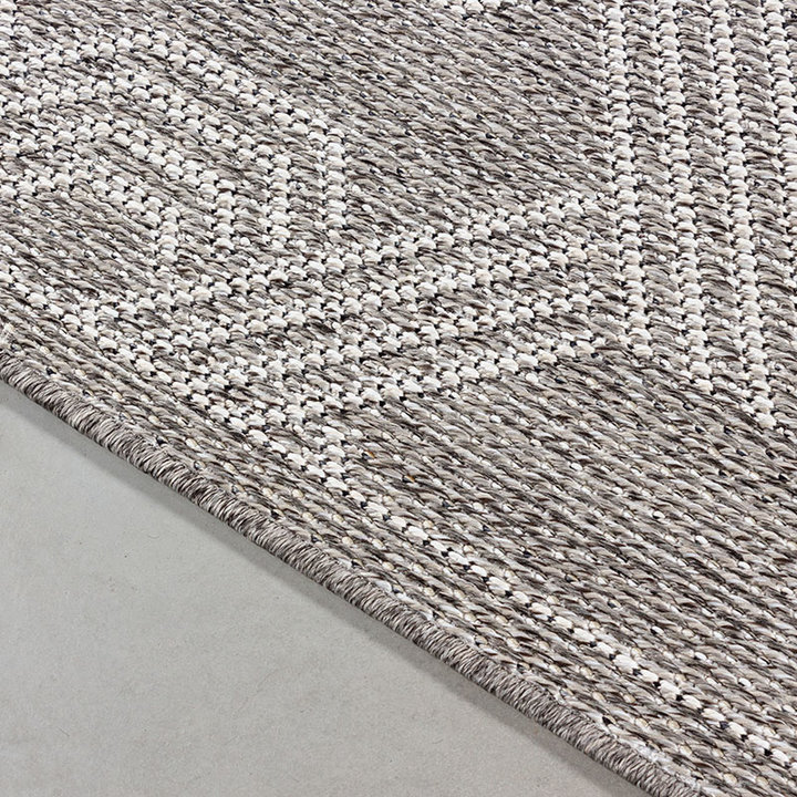 Jute buitenkleed - Aruba Pattern Grijs - 3