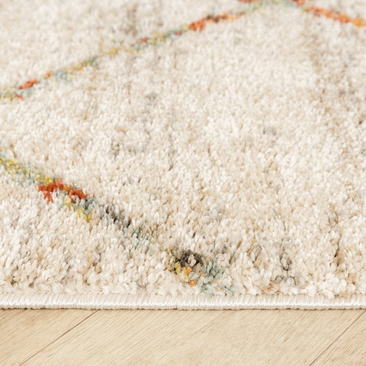 Hoogpolig vloerkleed - Blend Lines Terra - 5