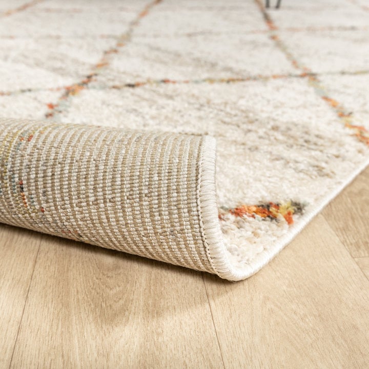 Hoogpolig vloerkleed - Blend Lines Terra - 6
