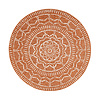 Rond modern buitenkleed - Porto Aztec Terra