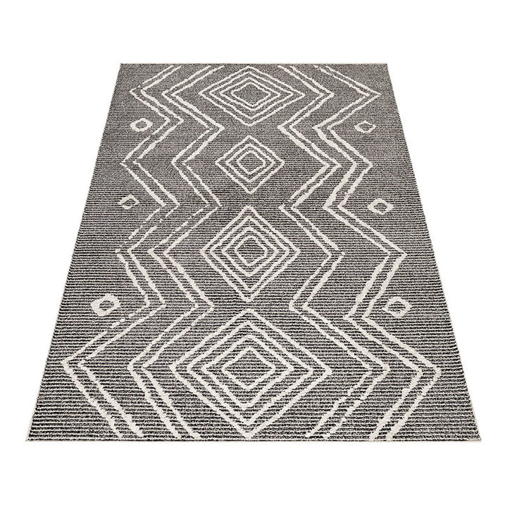 Berber vloerkleed - Thama Raviel Zwart - 2