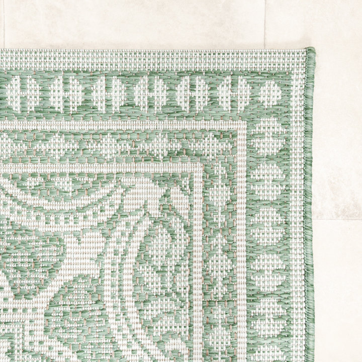 Rond buitenkleed - Summer Oriental Groen - 3