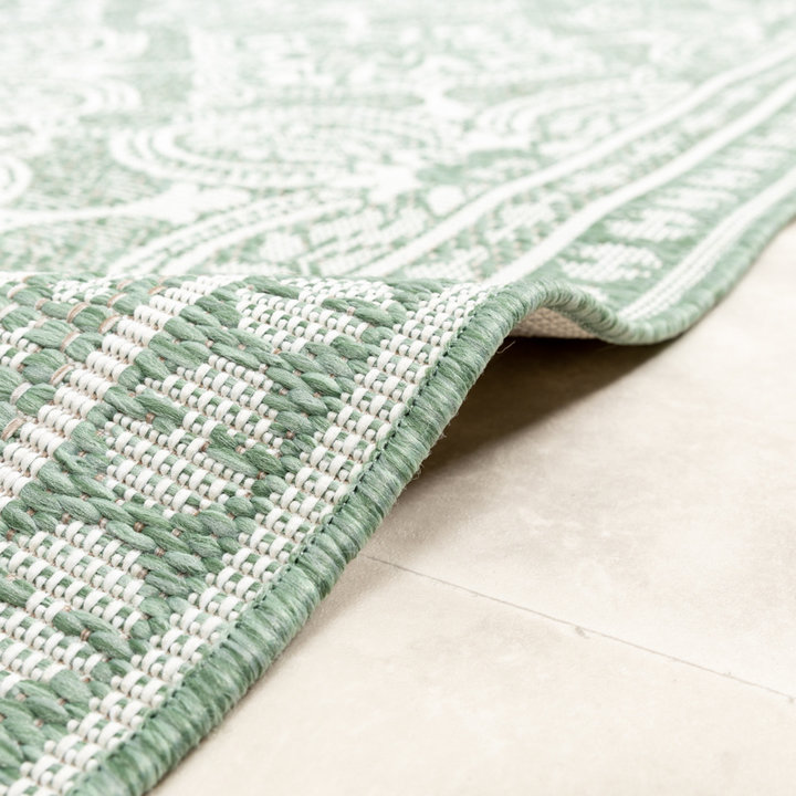 Rond buitenkleed - Summer Oriental Groen - 4