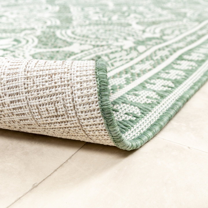 Rond buitenkleed - Summer Oriental Groen - 5