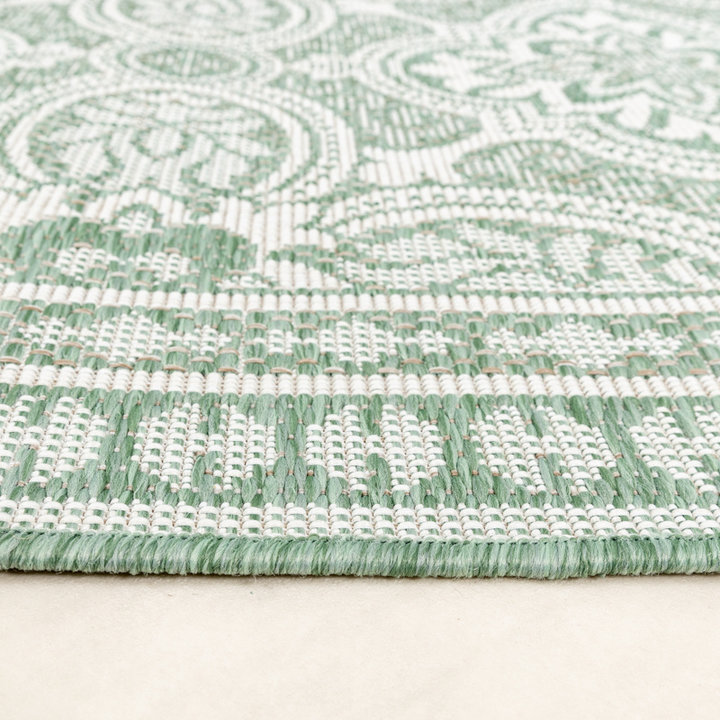 Rond buitenkleed - Summer Oriental Groen - 6