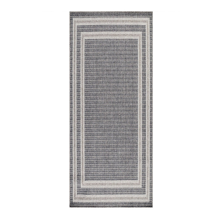 Jute balkonkleed - Aruba Double-Edge Grijs - 1