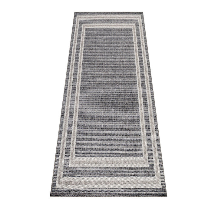 Jute balkonkleed - Aruba Double-Edge Grijs - 2