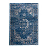 Vintage vloerkleed -  Deep Medaillon Blauw