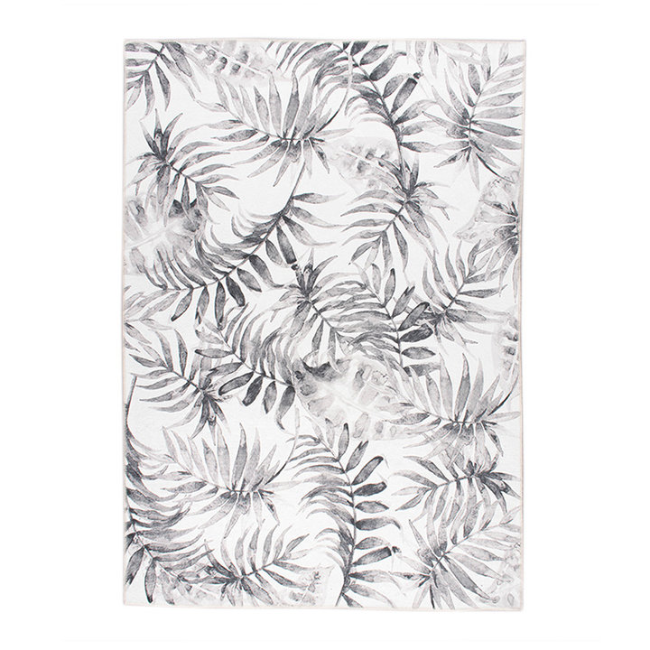 Botanical vloerkleed - Palmier Leaves Grey - 1
