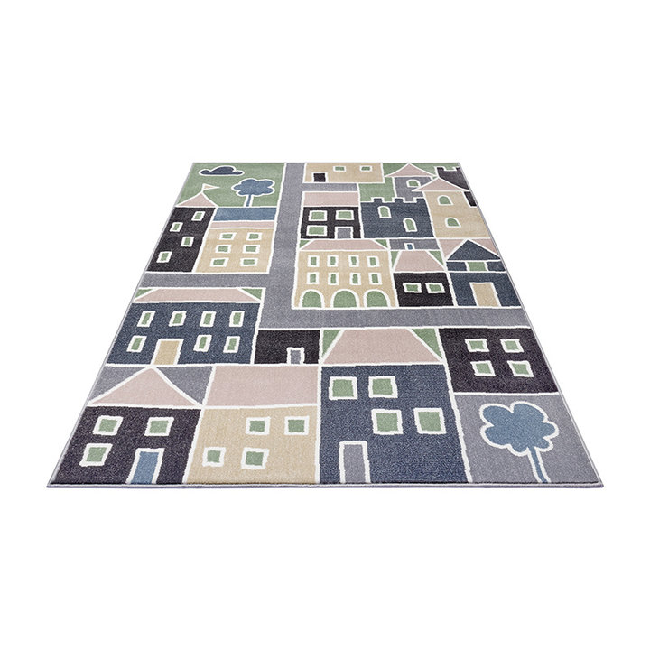 Kindervloerkleed - Twan Huis Multicolor - 2