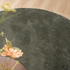 Rond wasbaar vloerkleed - Clean Groen - thumbnail 3