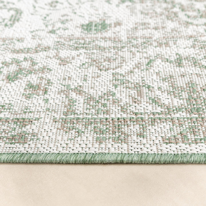 Vintage buitenkleed - Victoria Oriental Groen - 4
