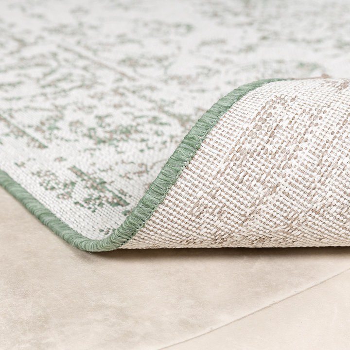 Vintage buitenkleed - Victoria Oriental Groen - 5
