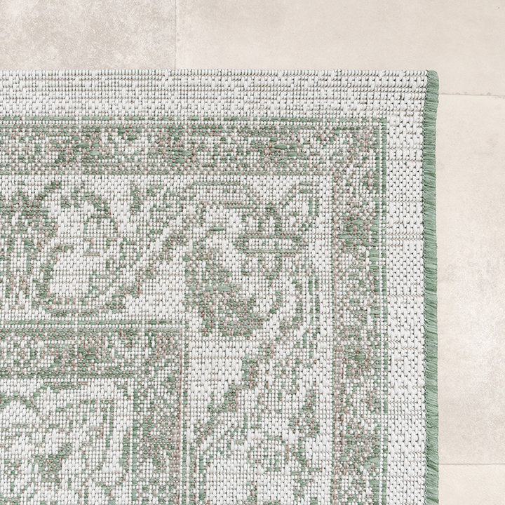 Vintage buitenkleed - Victoria Aztec Groen - 3