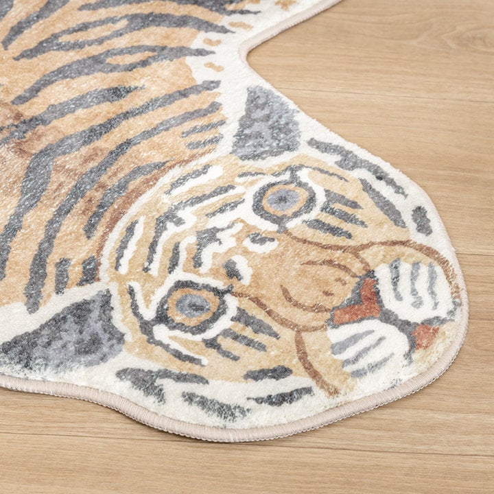 Wasbaar kindervloerkleed - Wild Tijger - 2