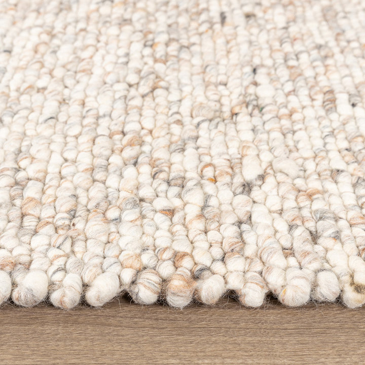 Wollen vloerkleed - Oliver Beige - 4