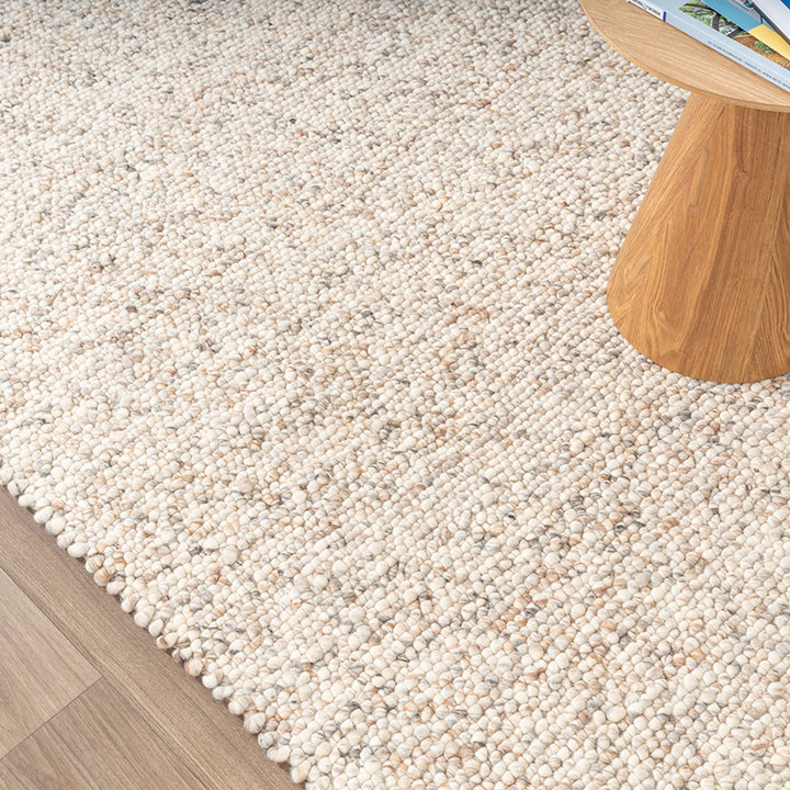 Wollen vloerkleed - Oliver Beige - 3