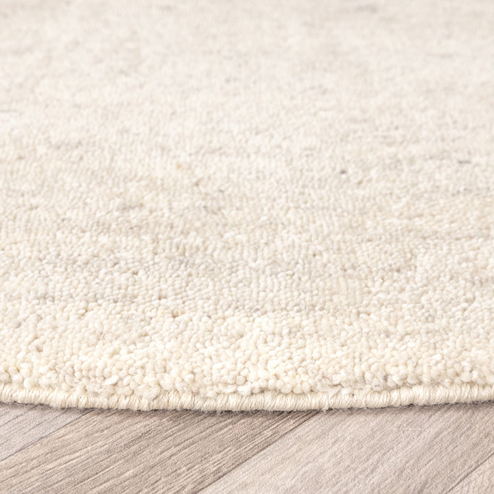 Rond Berber vloerkleed - Aicha Beige - 5