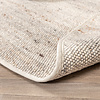 Rond wollen vloerkleed - Dala Beige/Gemeleerd