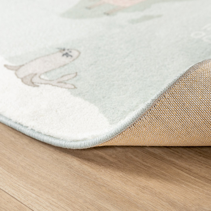 Kindervloerkleed - Globe Mint - 6