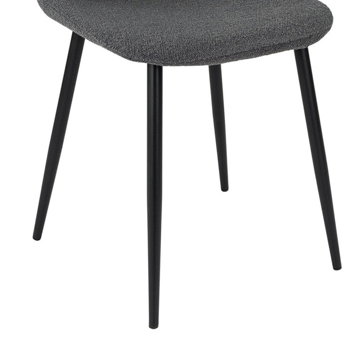 Eetkamerstoel - Mees Antraciet - 6