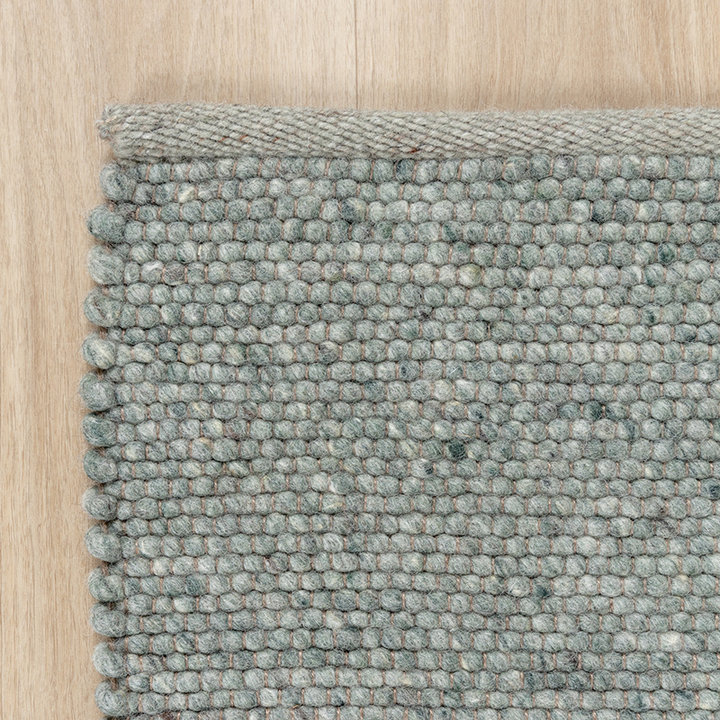 Wollen vloerkleed - Wise Groen No. 411 - 4