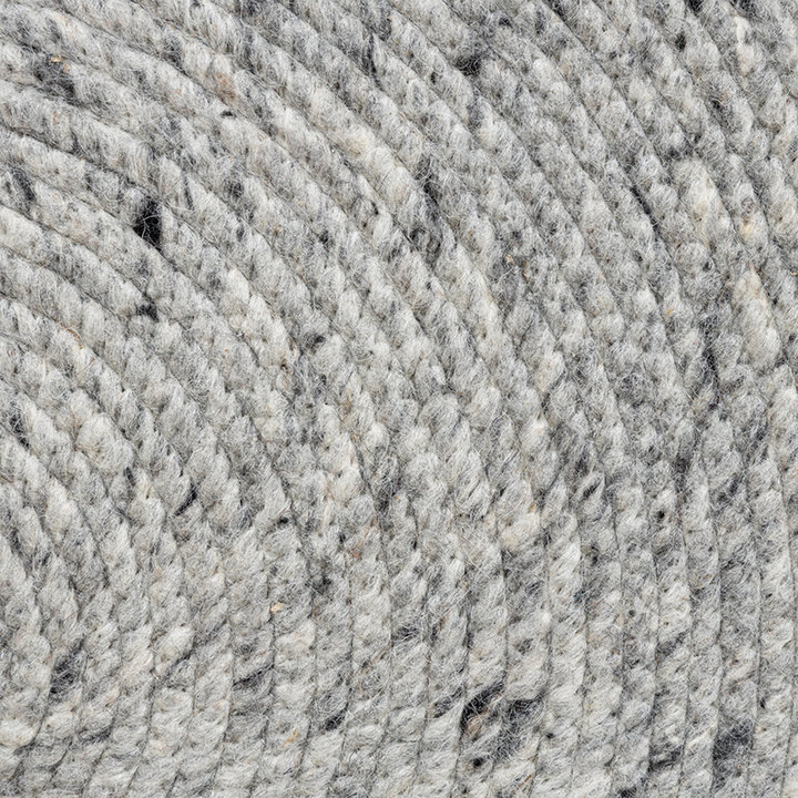 Rond wollen vloerkleed - Wise Grijs/Wit No. 609 - 6