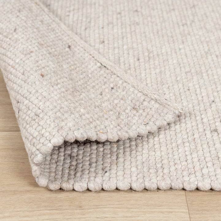Wollen vloerkleed - Wise Wit/Naturel No. 607 - 8