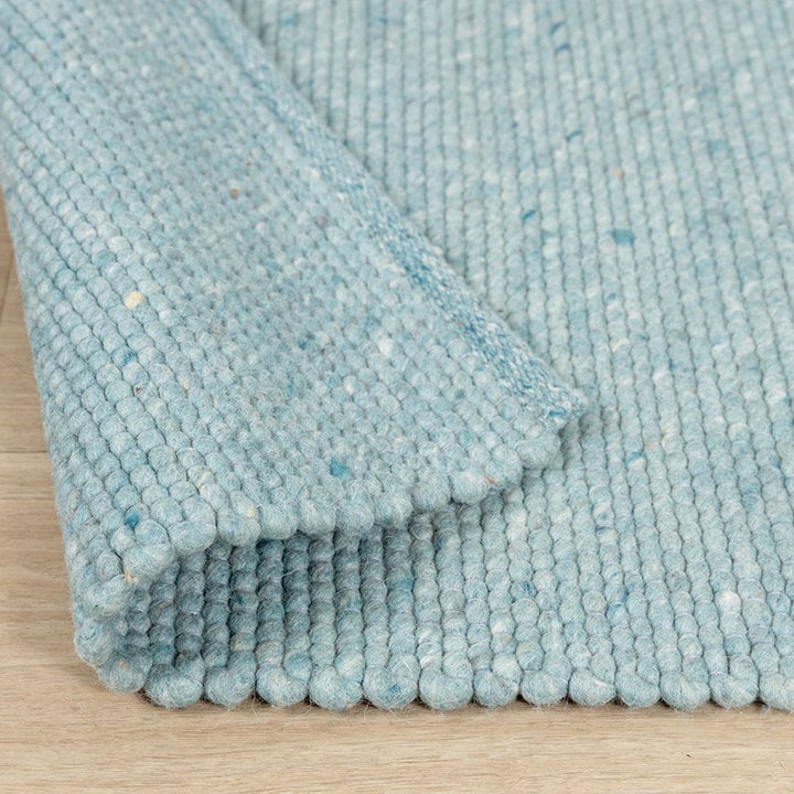 Wollen vloerkleed - Wise Blauw  No. 364 - 8