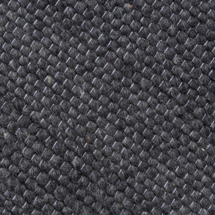 Wollen vloerkleed - Wise Antraciet No. 614 - 4