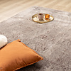 Zacht Hoogpolig vloerkleed - Flowy Taupe