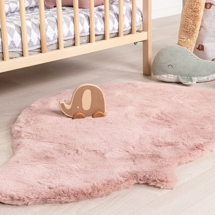 Kindervloerkleed - Huggy Walvis Roze - 3