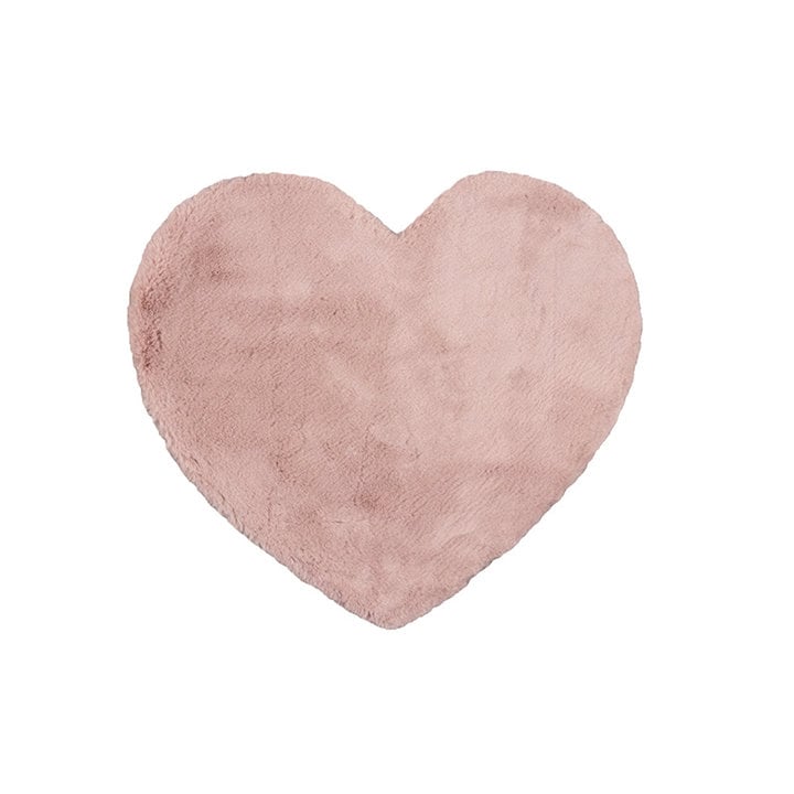 Kindervloerkleed - Huggy Hart Roze - 1